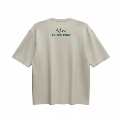 Unisex Off White إلى الماضي Tee