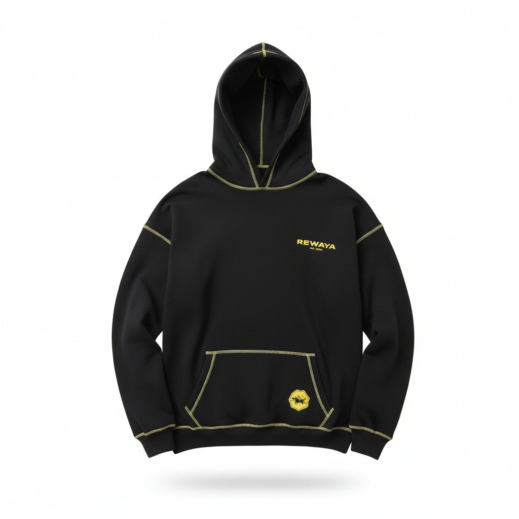 Unisex Black رواية الخيل Hoodie